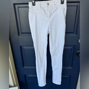 Time and Tru White Skinny Jeans